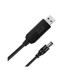 Кабель живлення для роутера USB-DC 5v-9v (1m) - мініатюра 2