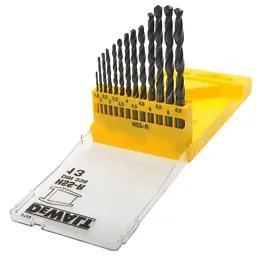 Набір свердл DeWALT HSS-R по металлу, 13шт, d=1,5-6,5мм. (DT5912) - мініатюра 2