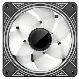 Вентилятор Coolmoon 120мм CM-DM1-B Reverse (CM-DM1-B-R) Black - мініатюра 9