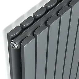 Радіатор дизайнерський Ideale Jolanda 12 6/1800/354 антрацит, Антрацит - мініатюра 2