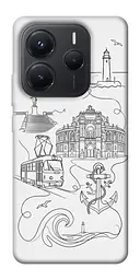TPU чохол Demsky Odesa spirit для Xiaomi Redmi Note 14 5G
