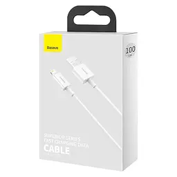 Кабель Baseus Superior Series Cable USB to Lightning 2.4A 1m CALYS-A02 White - мініатюра 2