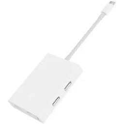 Адаптер хаб конвертер Xiaomi Usb-C - VGA и Gigabit Ethernet ZJQ04TM JGQ4005TY