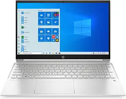 Ноутбук HP Pavilion 15-eh1052ua 15.6' FHD IPS AG, AMD R5 5500U, 12GB, F512GB, UMA, DOS, білий (422K8EA)