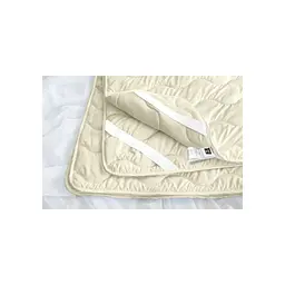 Наматрацник MirSon Eco Light №1717 Wool Air-line на резинці по кутках Pink 120x200 см (2200002889278) - мініатюра 4