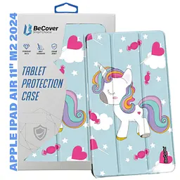 Чохол до планшета BeCover Smart Case Apple iPad Air 11" M2/M3 (2024/2025) Unicorn (711610) - мініатюра 3
