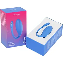 Смарт-віброяйце We-Vibe Jive Blue - мініатюра 7