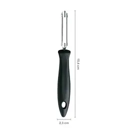 Ніж для чищення (овочечистка) з рухомим лезом Fiskars Essential 6 см (1065586) - мініатюра 2