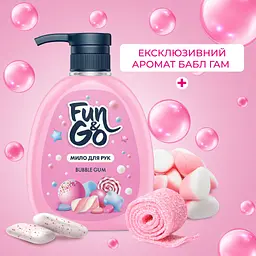 Рідке мило Fun&Go Bubble Gum 300 мл (4820204701765) - мініатюра 3