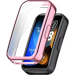 Чохол-накладка DK для Huawei Band 8 / 9 Silicone Face Case (016324) (pink rose)