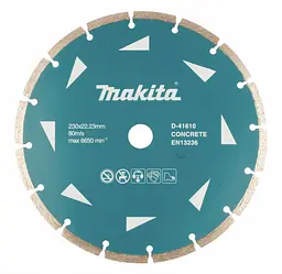 Диск алмазний по бетону 230 х 22.23 мм Makita D-41610