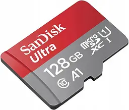 Карта пам'яті microSDXC (UHS-1) SanDisk Ultra 128Gb class 10 A1 (140Mb/s) (adapter SD) Imaging Packaging (SDSQUAB-128G-GN6IA) - мініатюра 3