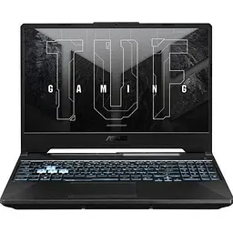 Ноутбук ASUS TUF Gaming A15 FA506NCG- HN272MXM, AMD Ryzen 7 7445HS, 15. 6 дюймів, RAM 32GB, SSD 512GB, nVidia GeForce RTX 3050 4GB, No OS, Graphite Black