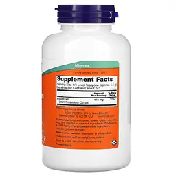 Цитрат Калію Now Foods Potassium Citrate Pure Powder 340 г - мініатюра 2