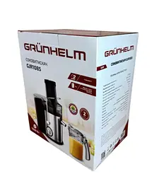 Соковижималка Grunhelm GJR1085 1000Вт 2 швидкості з широкою горловиною 85 мм - мініатюра 8