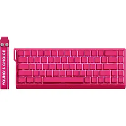 Клавіатура MCHOSE Ace68 TTC Dragon Lord Magnetic Switch Rose Red - мініатюра 2