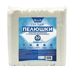 Пеленки гигиенические впитывающие Modes PetSanit 60×90 см 30 шт.
