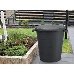 Бак для сміття Prosperplast Smooth 120 л чорний - мініатюра 4