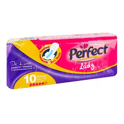 Прокладки з крильцями Perfect Lady Pad Classic Normal 10 шт. - мініатюра 6