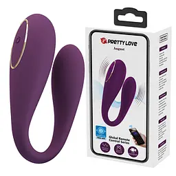 Вібратор Pretty Love August Stimulator Dark Purple (App)
