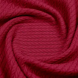Плед-покривало Cosas Knitted Braid Merlot косичка 75х95 см (Blanket_55Merlot_KnittedBraid_75x95) - мініатюра 4