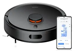 Робот-пилосос Xiaomi Robot Vacuum S20 чорний - мініатюра 5