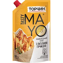 Майонезный соус Торчин Tasty Mayo с горчицей 190 г