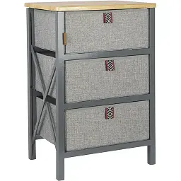 Комод розкладний Bo-Camp Hamlets Grey/Brown (1609312)