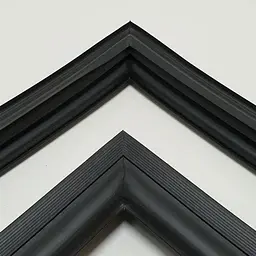 Ущільнювач дверей (гума) для холодильної камери холодильника Samsung RL55, DA97-07366N 570x1113 мм чорний - мініатюра 2