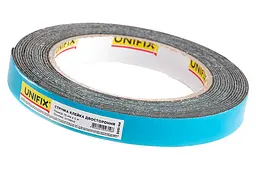 Скотч двосторонній універсальний Unifix 15 мм x 5 м спінена - мініатюра 2