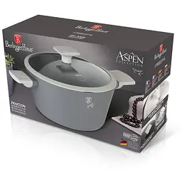 Каструля з кришкою Berlinger Haus Aspen Collection, 2,5 л, сіра (BH 7066) - мініатюра 2