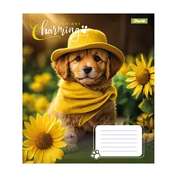 Зошит 1 вересня Charming companions А5 12 аркушів лінія (767218), в асортименті - мініатюра 3