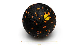 Масажний м'яч 8 см Standard Ball Qmed fit0025176 - мініатюра 4