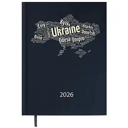 Тижневик Buromax датований 2024 POWER A5 синій (BM.2157-03)