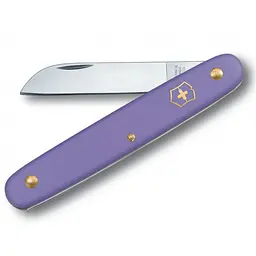 Ніж Victorinox садовий Floral 100мм 1функ фіол.мат (блістер)