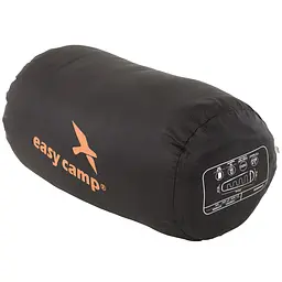 Спальний мішок Easy Camp Cosmos/+8°C Black Left (240148) - мініатюра 2