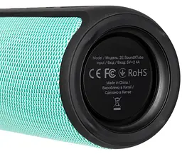 Портативна акустика 2E SoundXTube TWS MP3 Wireless Waterproof Turquoise (2E-BSSXTWTQ) - мініатюра 5