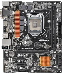 Материнська плата ASRock H110M-HDV LGA 1151 (H110M-HDV) Б/В