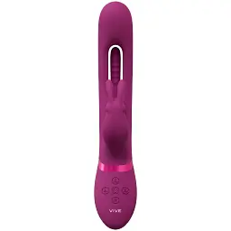 Вібратор-кролик Vive Mika G-Spot 23.2 см (рожевий) - мініатюра 2