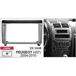 Перехідна рамка Peugeot 407 Carav 22-1448 - мініатюра 2