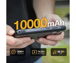 Смартфон AGM H MAX 4/128 gb чорний (6934663605293) - мініатюра 3