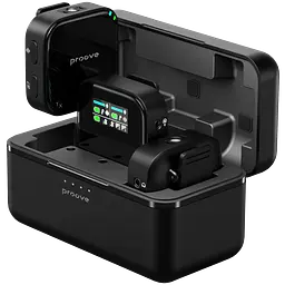 Мікрофон Proove Studio black петличний бездротовий (PSWM15000201)