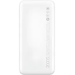 Зовнішній акумулятор Redmi Power Bank 20000mAh White [VXN4265GL] [129257] - мініатюра 3