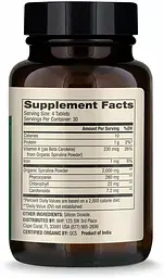 Спіруліна Dr. Mercola 2000 мг 120 таблеток - мініатюра 2
