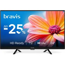 LED-телевізор BRAVIS 24K4000H - мініатюра 4