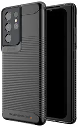 Оригінальний протиударний чохол для Samsung Galaxy S21 Ultra GEAR4 Havana Smoke силіконовий - мініатюра 1