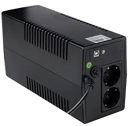 Джерело безперебійного живлення ProLogix 800 ВА / 480 Вт / 9 А*ч (PLPU800VA2LED) - мініатюра 2
