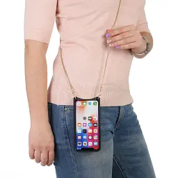 Чохол Becover Glitter Wallet для Apple iPhone Xs Max Gold (703622) - мініатюра 3