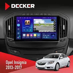 Штатна магнітола Opel Insignia 2013-2017 Decker D9-009 4x64, DSP, 4G, 2k Decker (НФ-00008360)