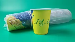 Склянки паперові одноразові, 175 мл, Ми Вільні, Маестро, 50 штук, для гарячих і холодних напоїв - мініатюра 4